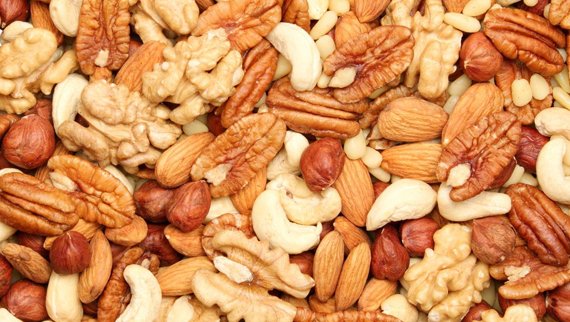 Mix de frutos secos: alemndras, nueces, maní, etc.